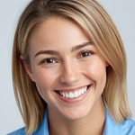**

A professional headshot of a person, smiling, with a bright and clean background.  Emphasis on projecting a positive and approachable image.

**