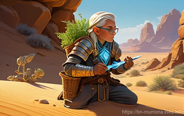 뮤 모나크 재료 아이템 파밍법 - "Resourceful Adventurers in the Shifting Sands"**
A group of three diverse, teen-aged fantasy adven...